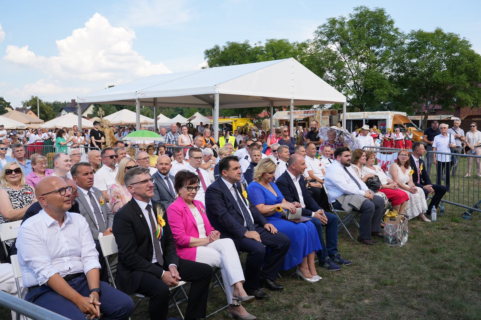 Tegoroczne dożynki gminno - powiatwe odbyły się w Rokitkach