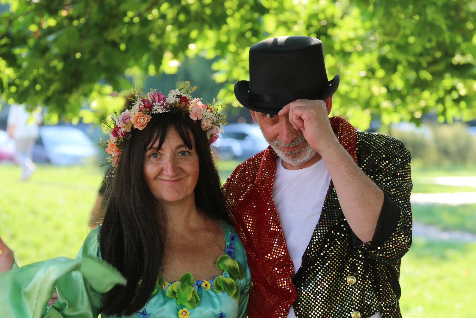 Teatralny Piknik Sąsiedzki na legnickich Piekarach    	