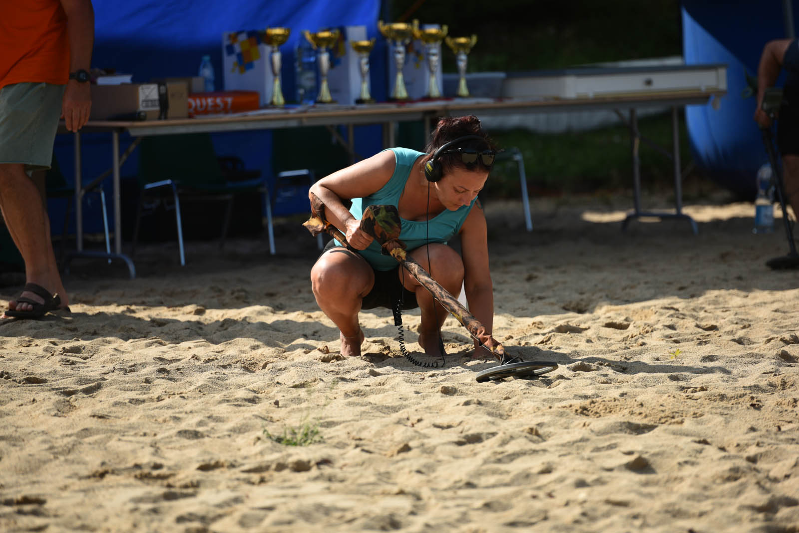 I Mistrzostwa Poszukiwań Plażowych na kąpielisku Kormoran