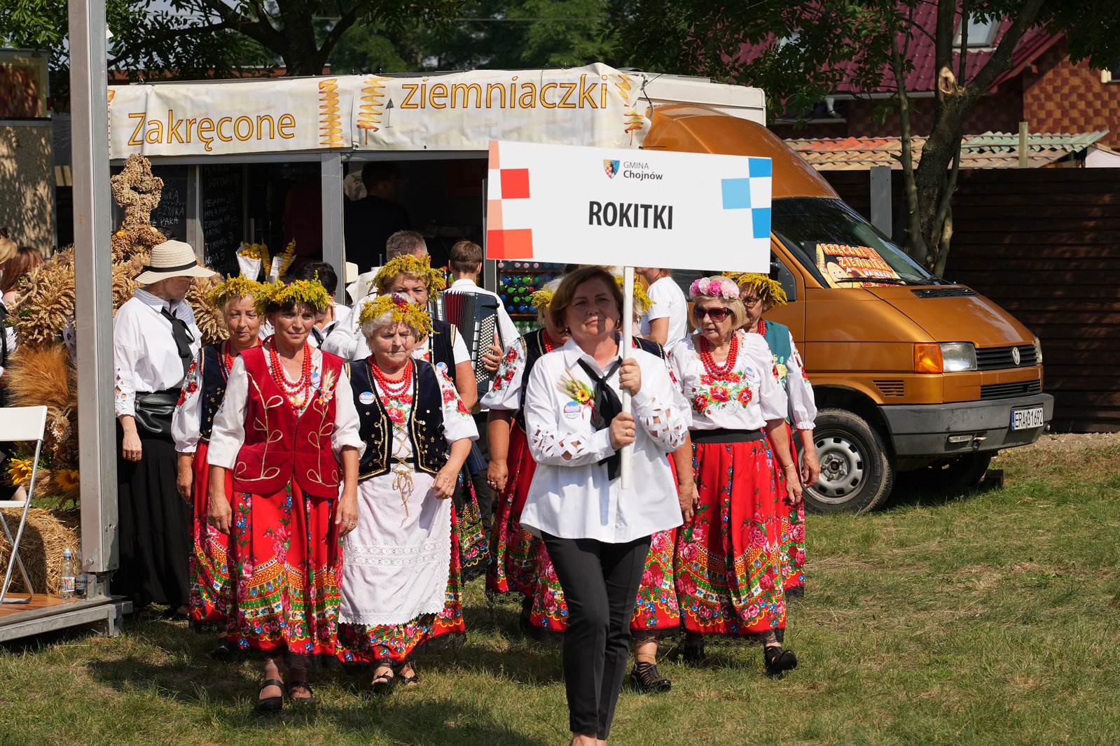 Tegoroczne dożynki gminno - powiatwe odbyły się w Rokitkach