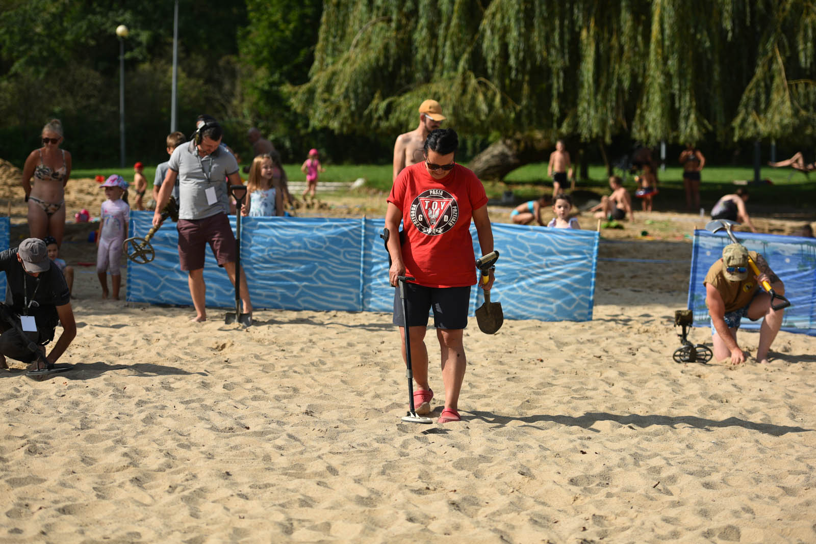I Mistrzostwa Poszukiwań Plażowych na kąpielisku Kormoran