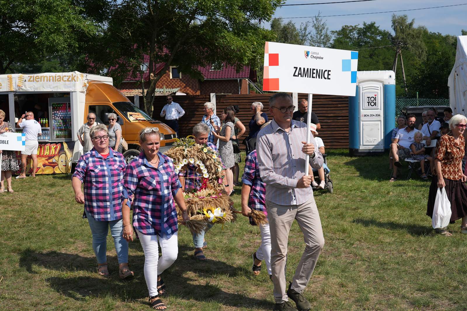 Tegoroczne dożynki gminno - powiatwe odbyły się w Rokitkach