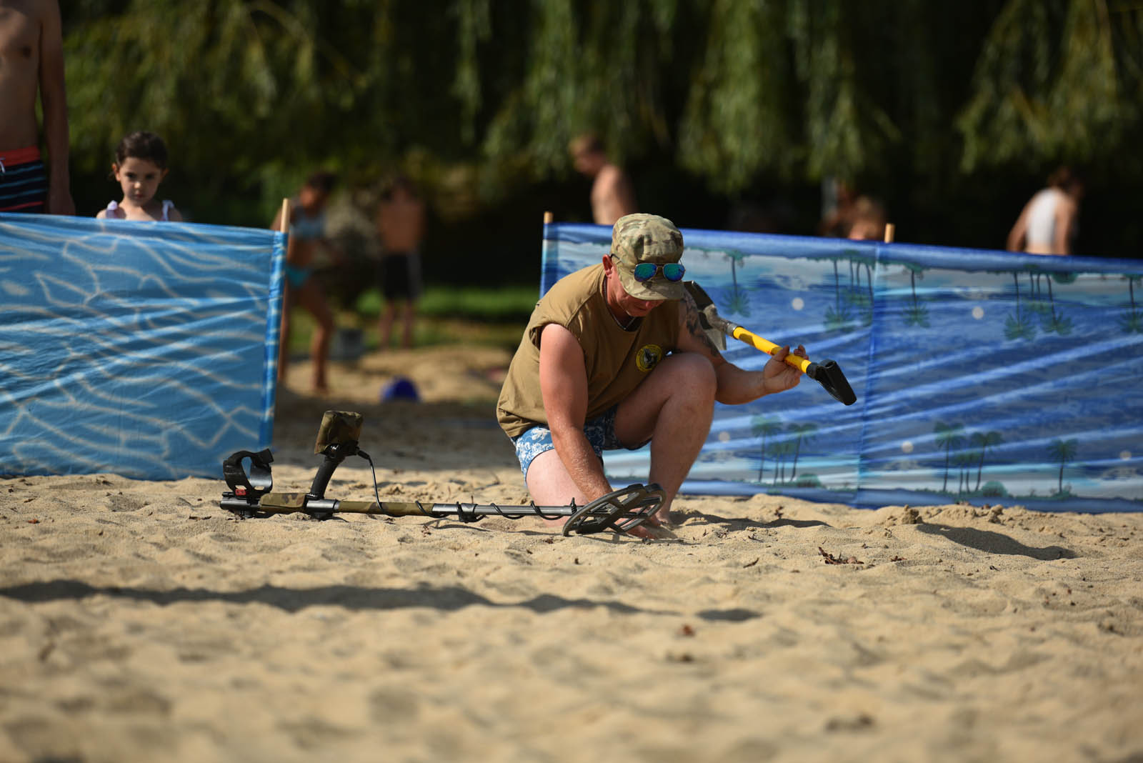 I Mistrzostwa Poszukiwań Plażowych na kąpielisku Kormoran