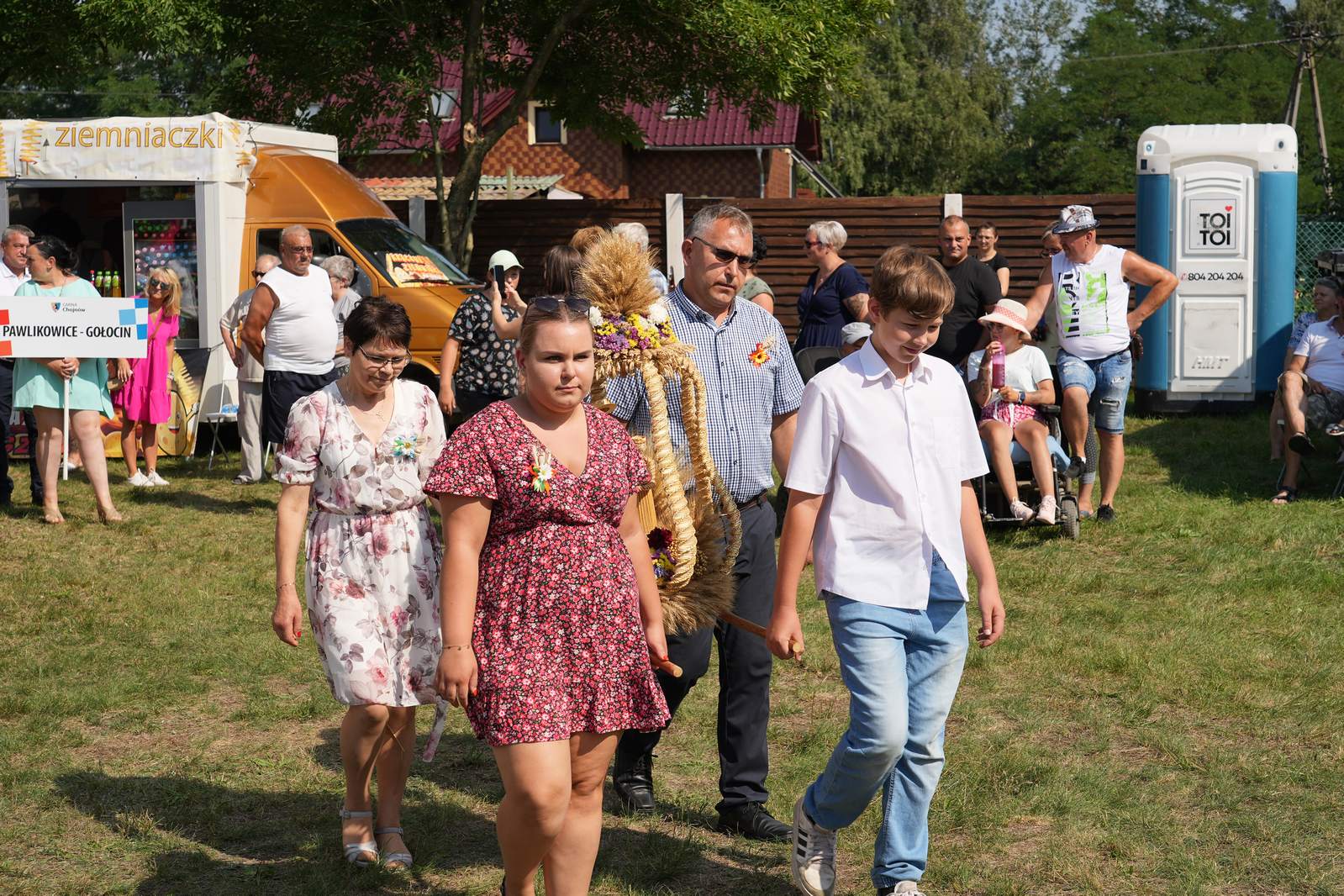 Tegoroczne dożynki gminno - powiatwe odbyły się w Rokitkach