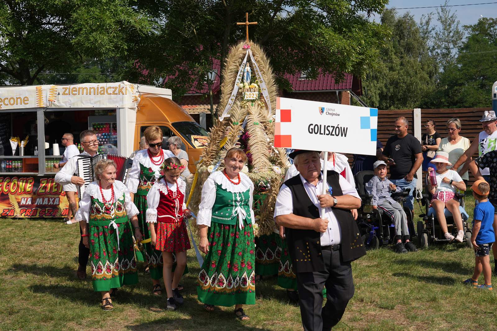 Tegoroczne dożynki gminno - powiatwe odbyły się w Rokitkach