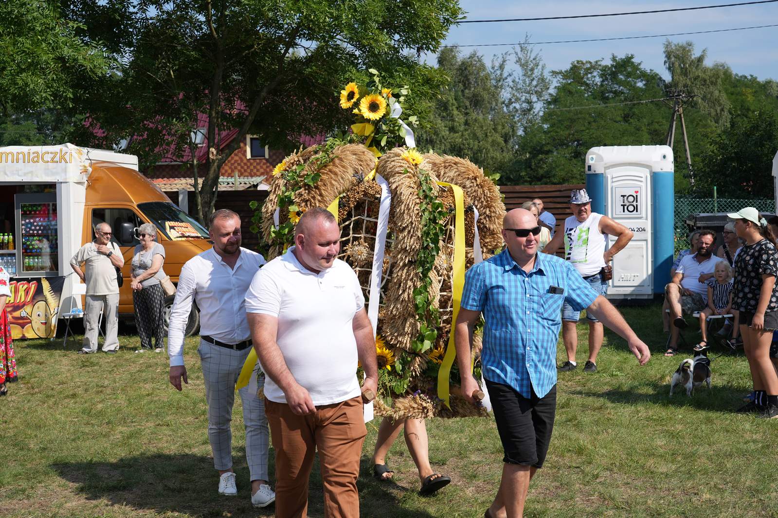 Tegoroczne dożynki gminno - powiatwe odbyły się w Rokitkach