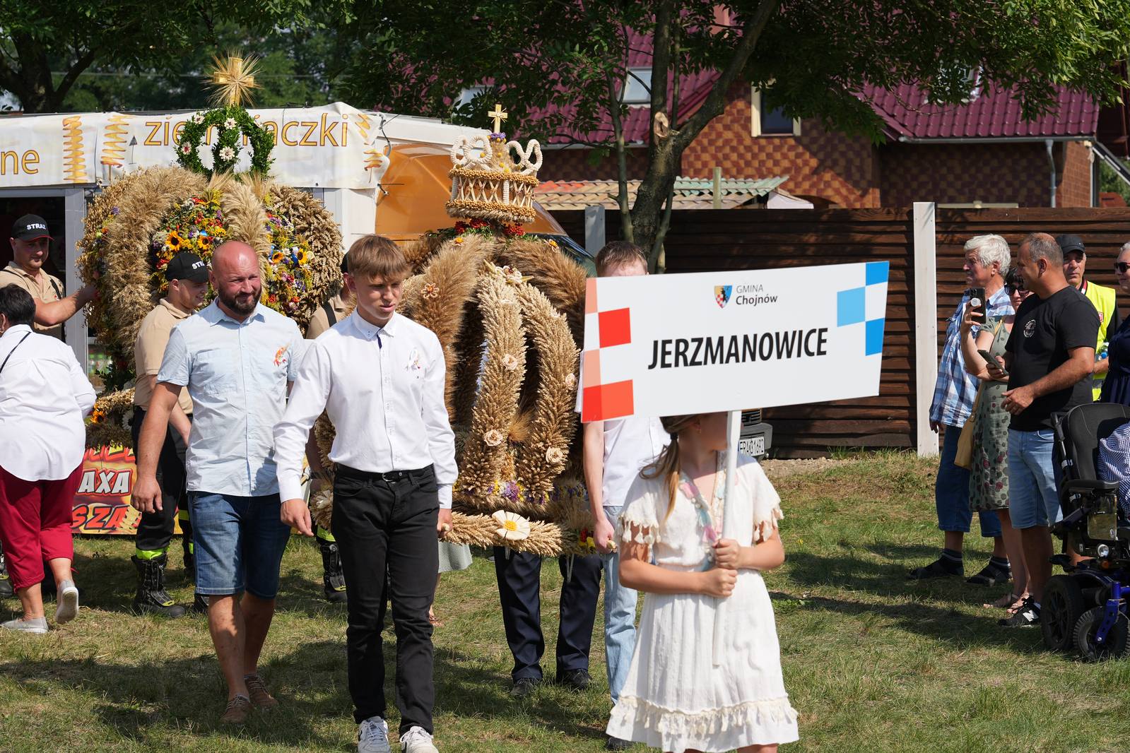 Tegoroczne dożynki gminno - powiatwe odbyły się w Rokitkach