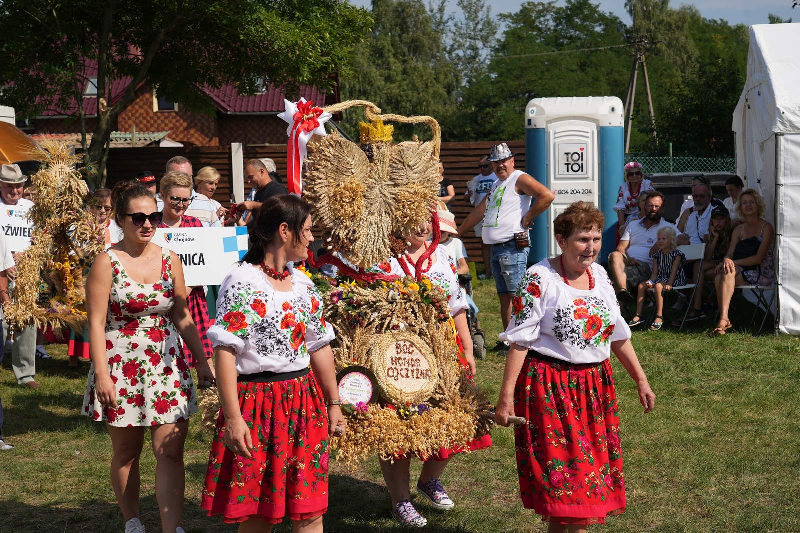 Tegoroczne dożynki gminno - powiatwe odbyły się w Rokitkach