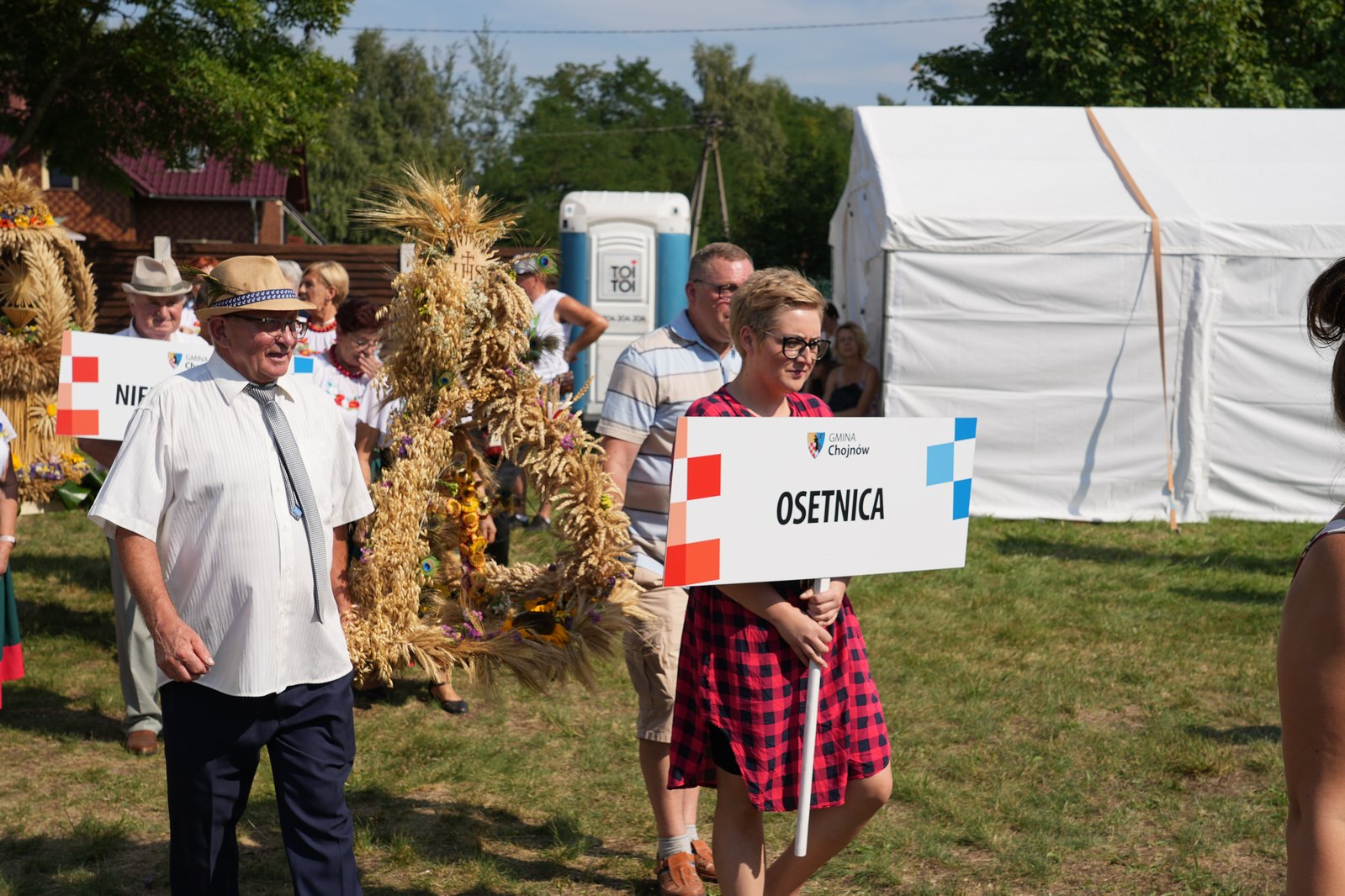 Tegoroczne dożynki gminno - powiatwe odbyły się w Rokitkach