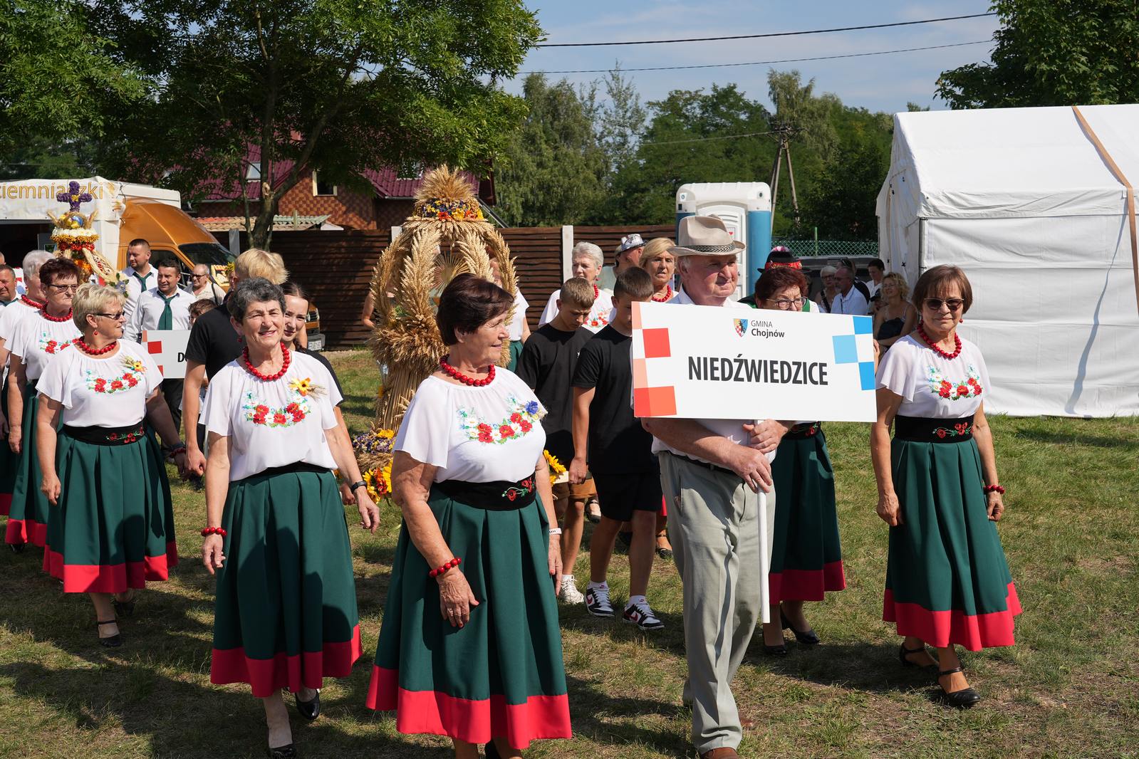 Tegoroczne dożynki gminno - powiatwe odbyły się w Rokitkach