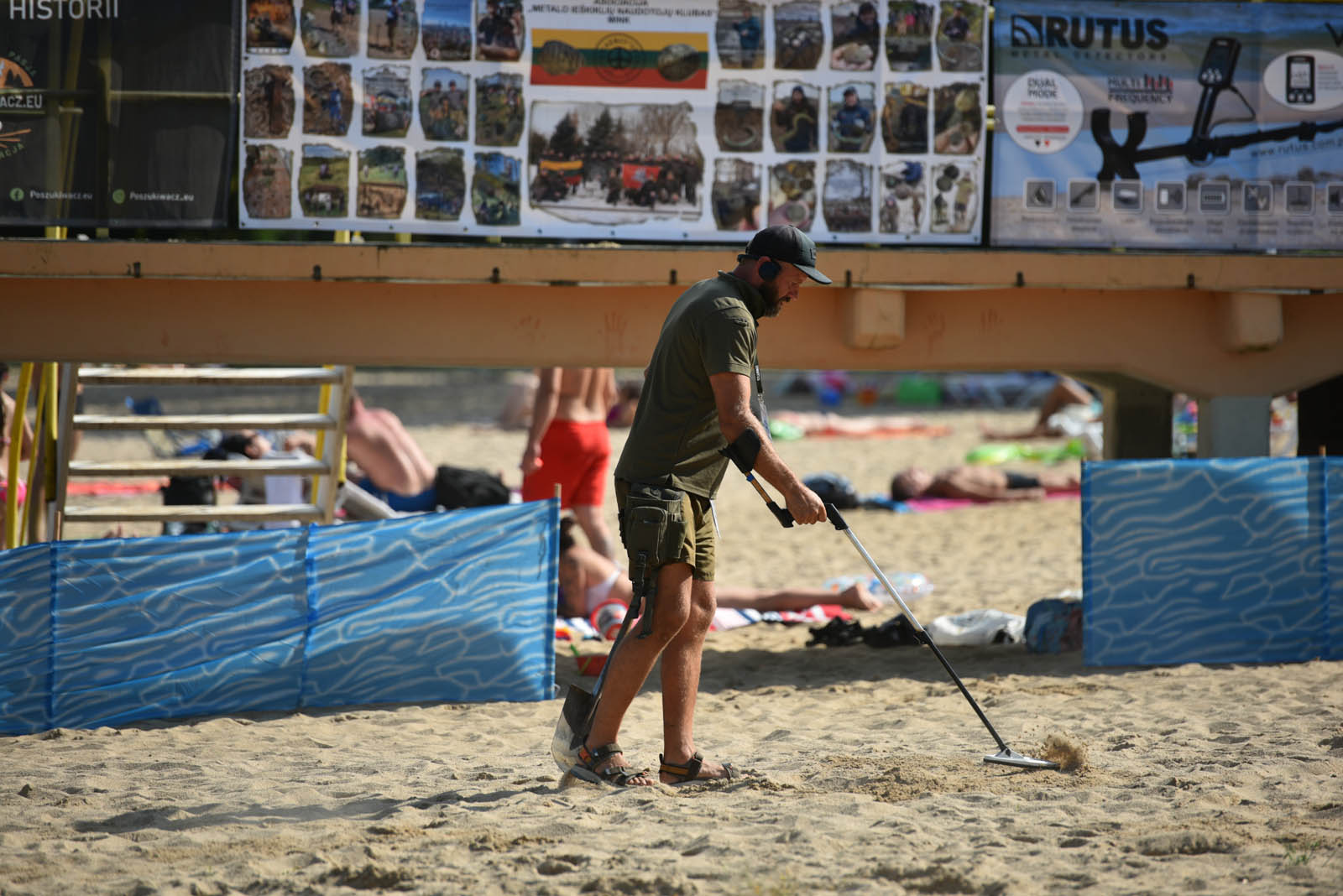 I Mistrzostwa Poszukiwań Plażowych na kąpielisku Kormoran