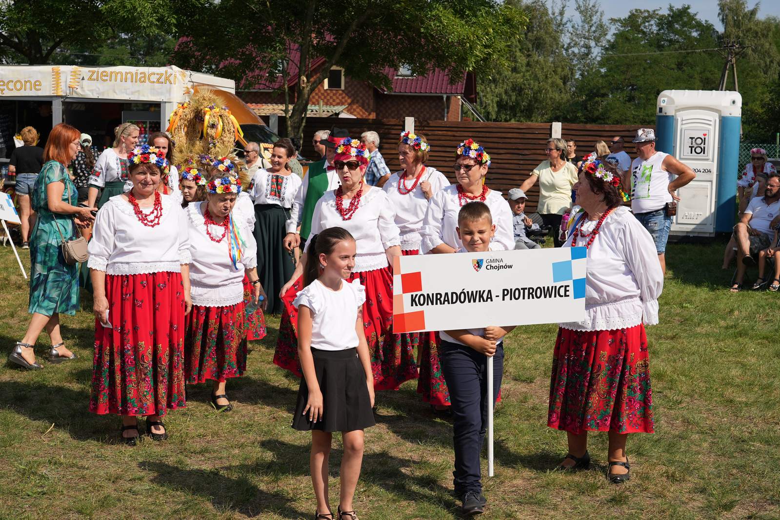 Tegoroczne dożynki gminno - powiatwe odbyły się w Rokitkach