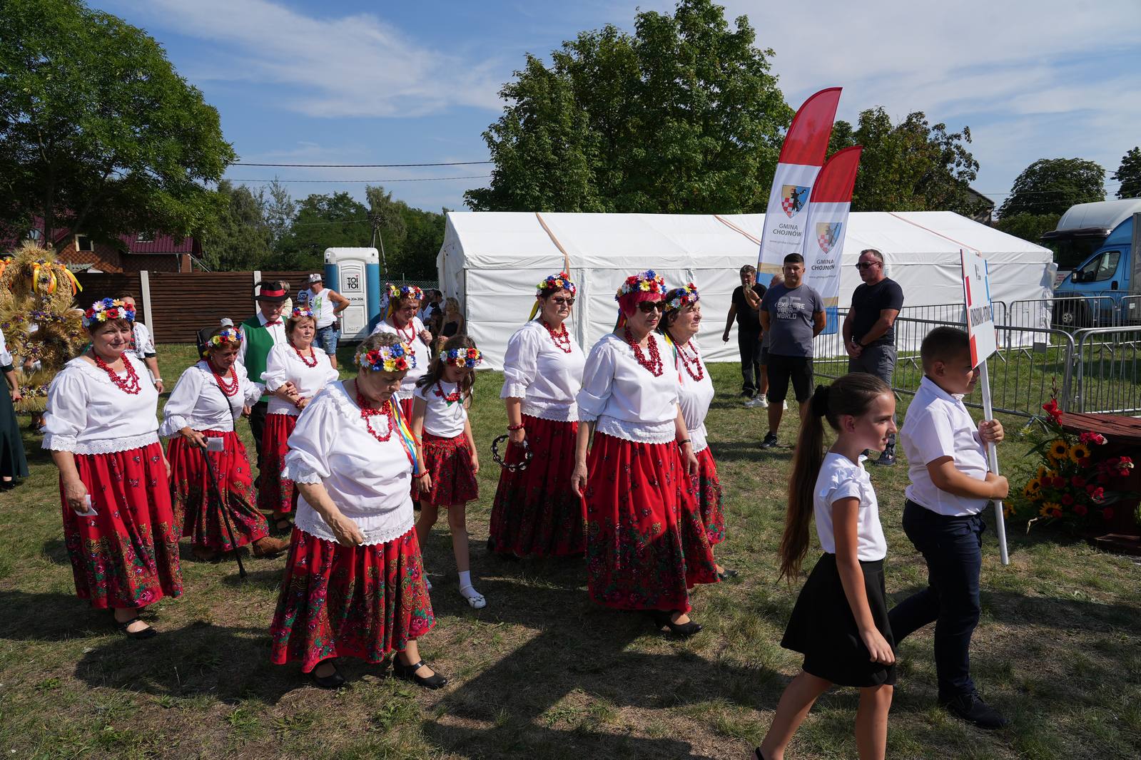 Tegoroczne dożynki gminno - powiatwe odbyły się w Rokitkach