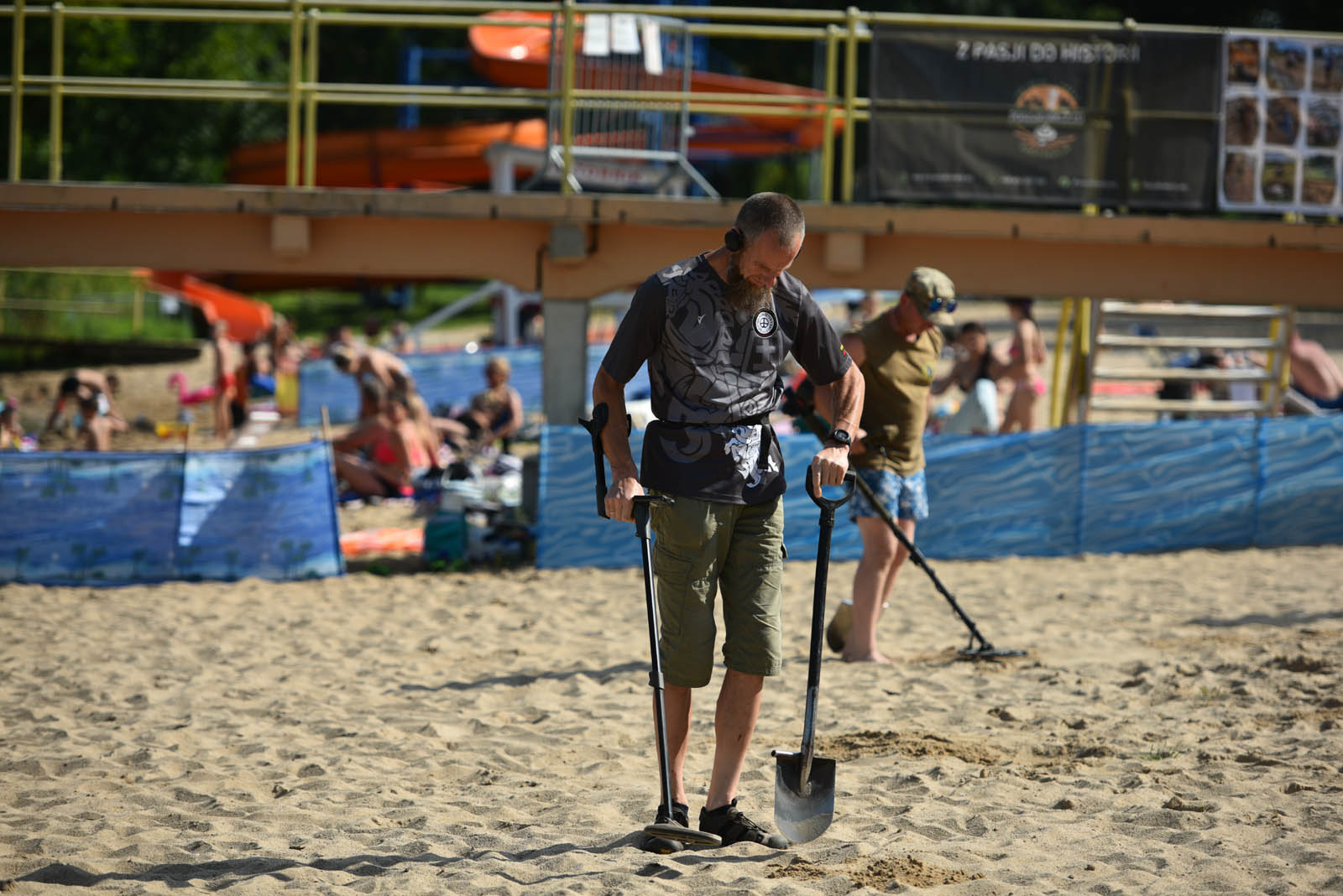 I Mistrzostwa Poszukiwań Plażowych na kąpielisku Kormoran