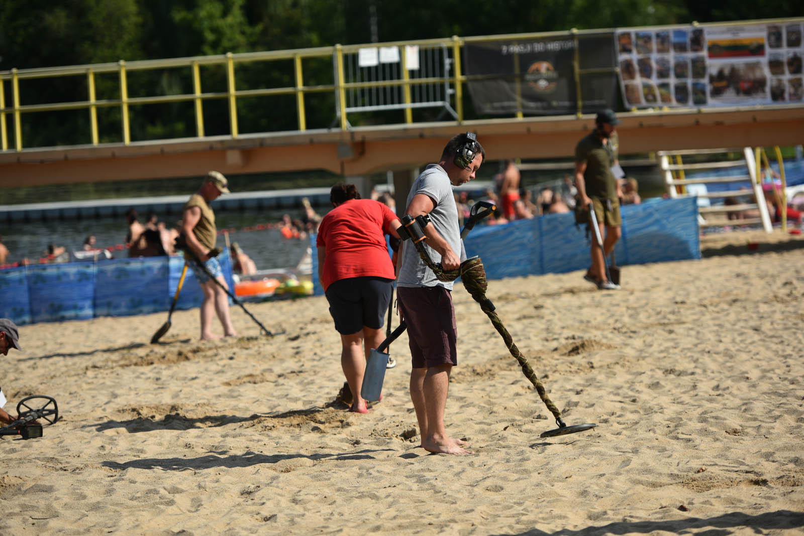 I Mistrzostwa Poszukiwań Plażowych na kąpielisku Kormoran