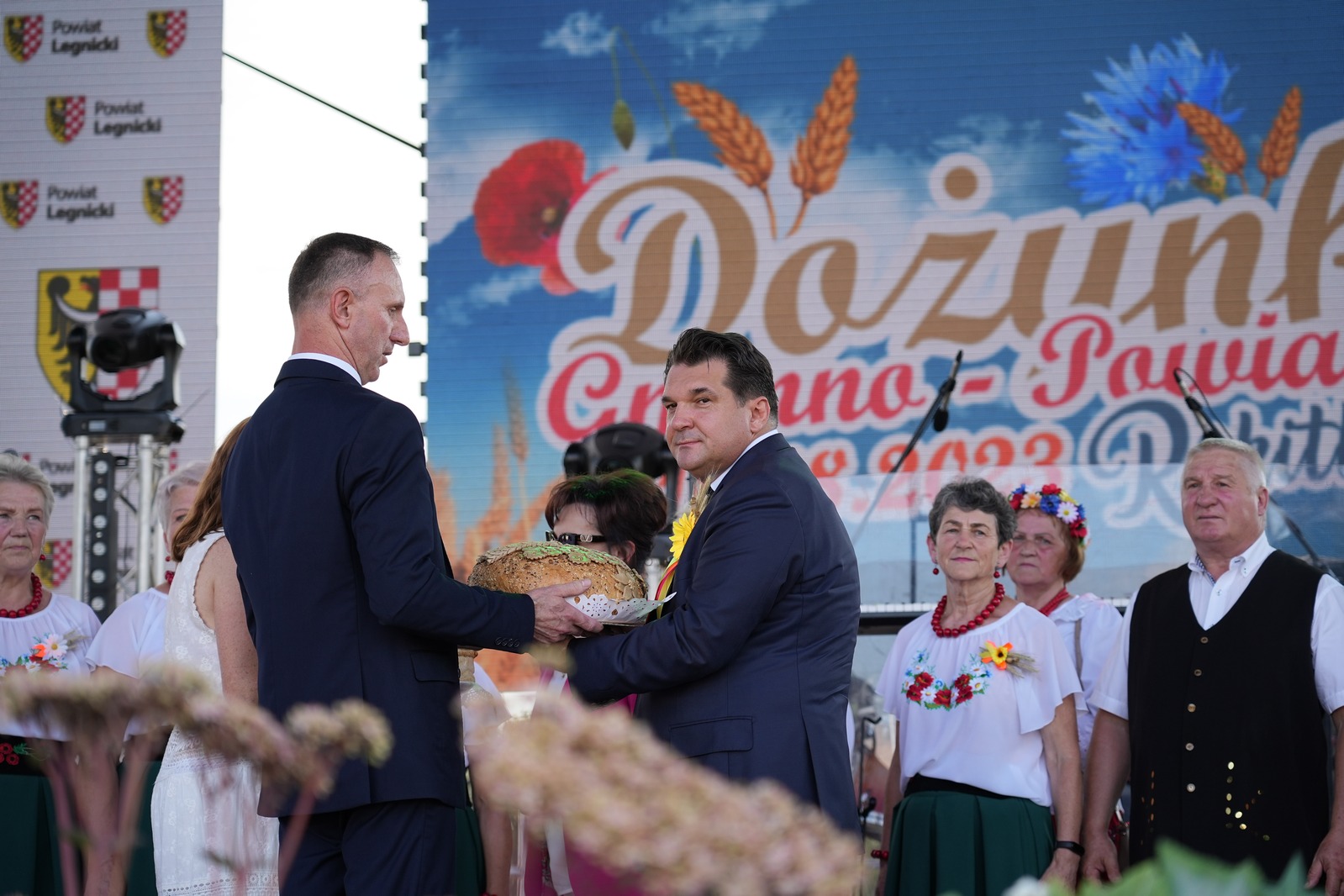 Tegoroczne dożynki gminno - powiatwe odbyły się w Rokitkach