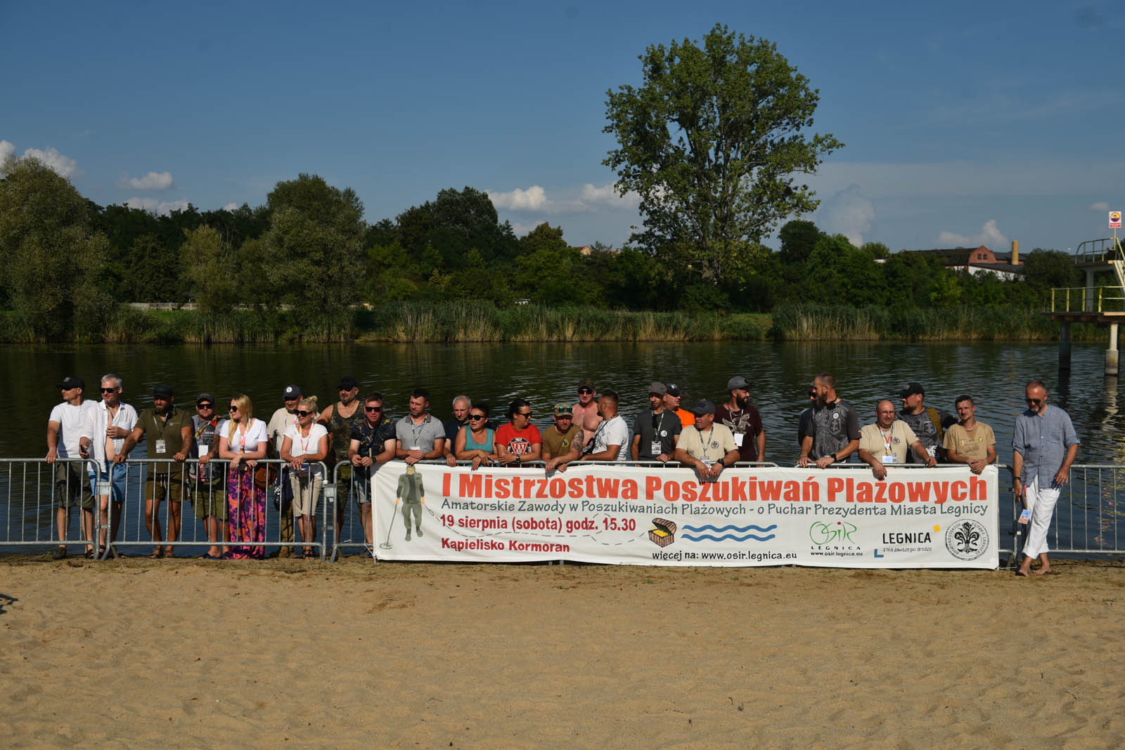 I Mistrzostwa Poszukiwań Plażowych na kąpielisku Kormoran
