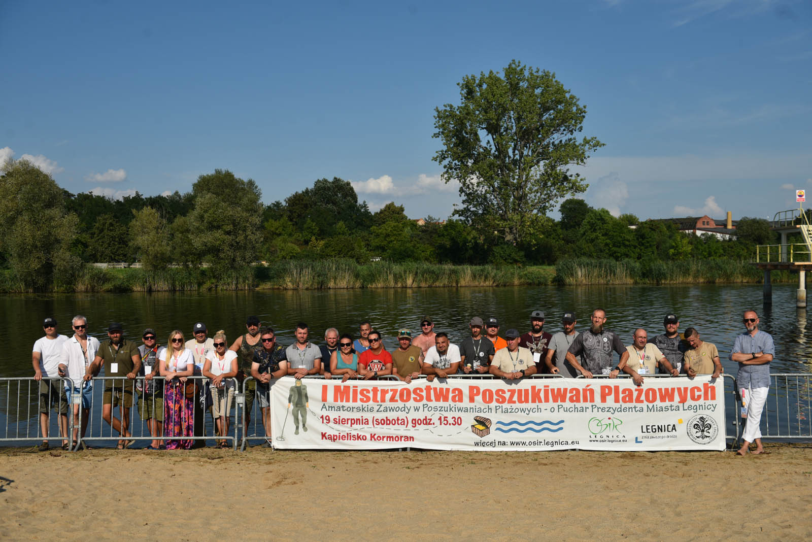 I Mistrzostwa Poszukiwań Plażowych na kąpielisku Kormoran