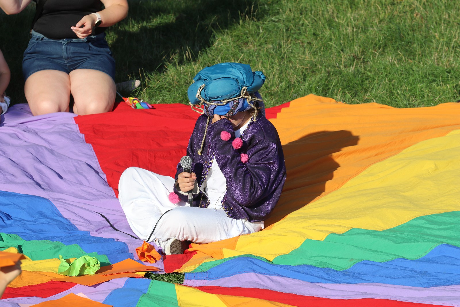 Teatralny Piknik Sąsiedzki na legnickich Piekarach    	