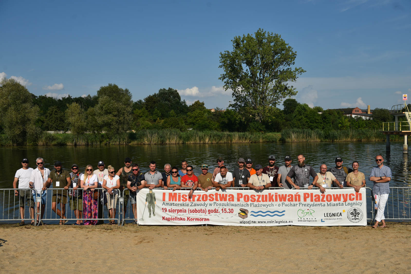 I Mistrzostwa Poszukiwań Plażowych na kąpielisku Kormoran