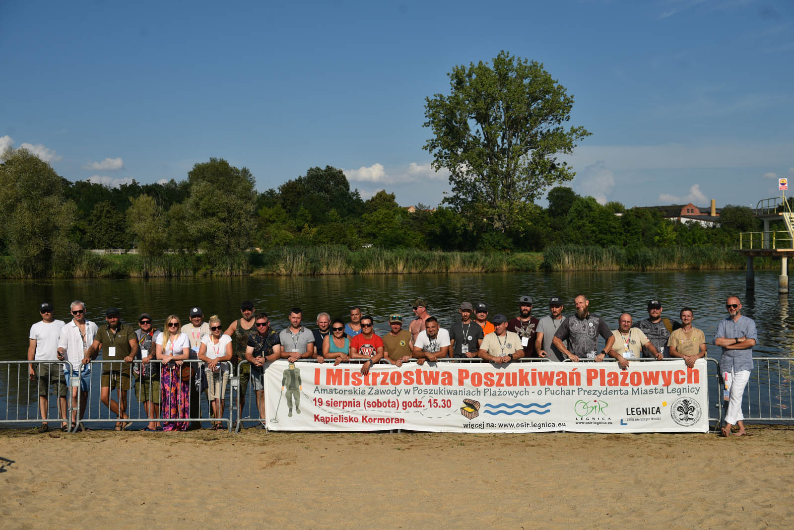 I Mistrzostwa Poszukiwań Plażowych na kąpielisku Kormoran