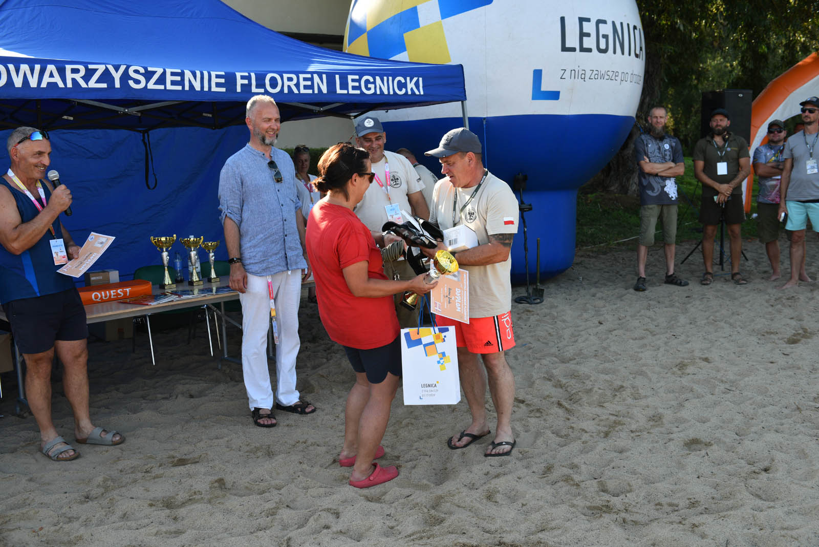 I Mistrzostwa Poszukiwań Plażowych na kąpielisku Kormoran