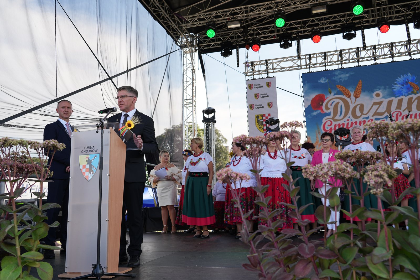 Tegoroczne dożynki gminno - powiatwe odbyły się w Rokitkach