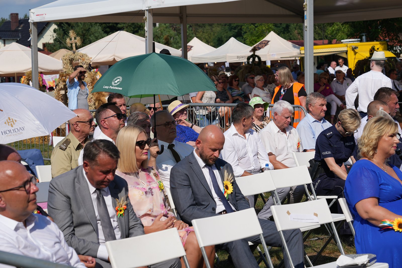 Tegoroczne dożynki gminno - powiatwe odbyły się w Rokitkach