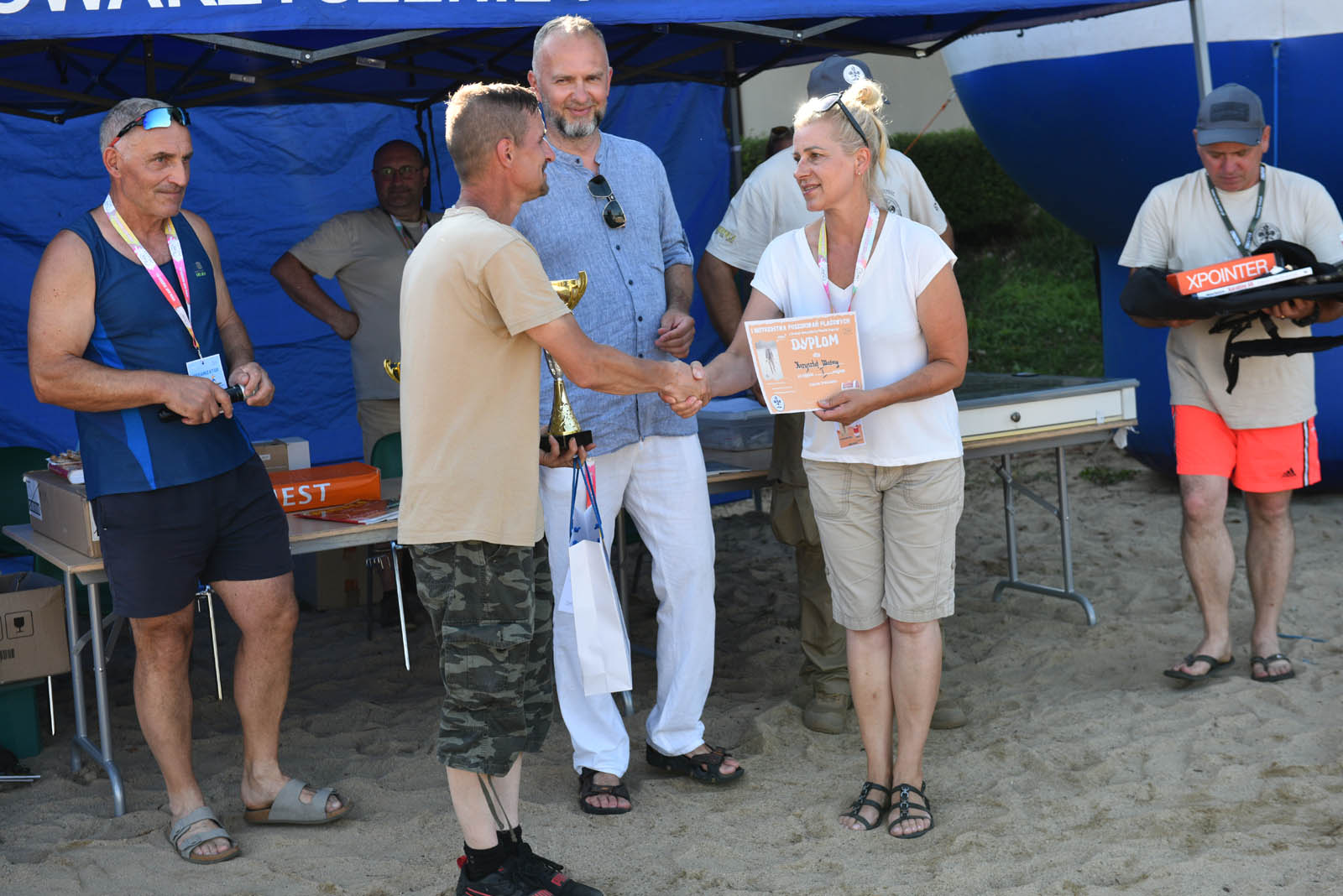 I Mistrzostwa Poszukiwań Plażowych na kąpielisku Kormoran