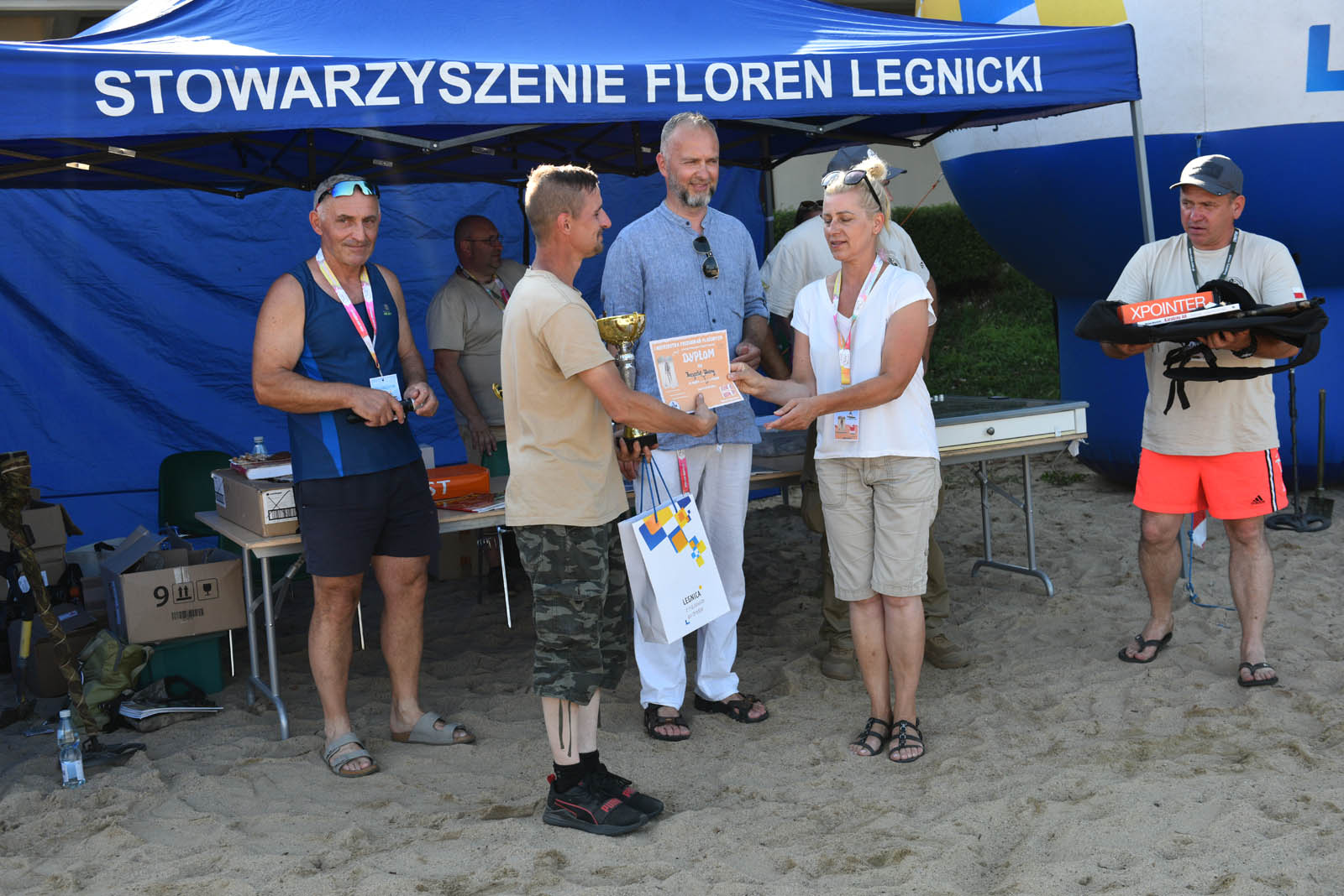 I Mistrzostwa Poszukiwań Plażowych na kąpielisku Kormoran