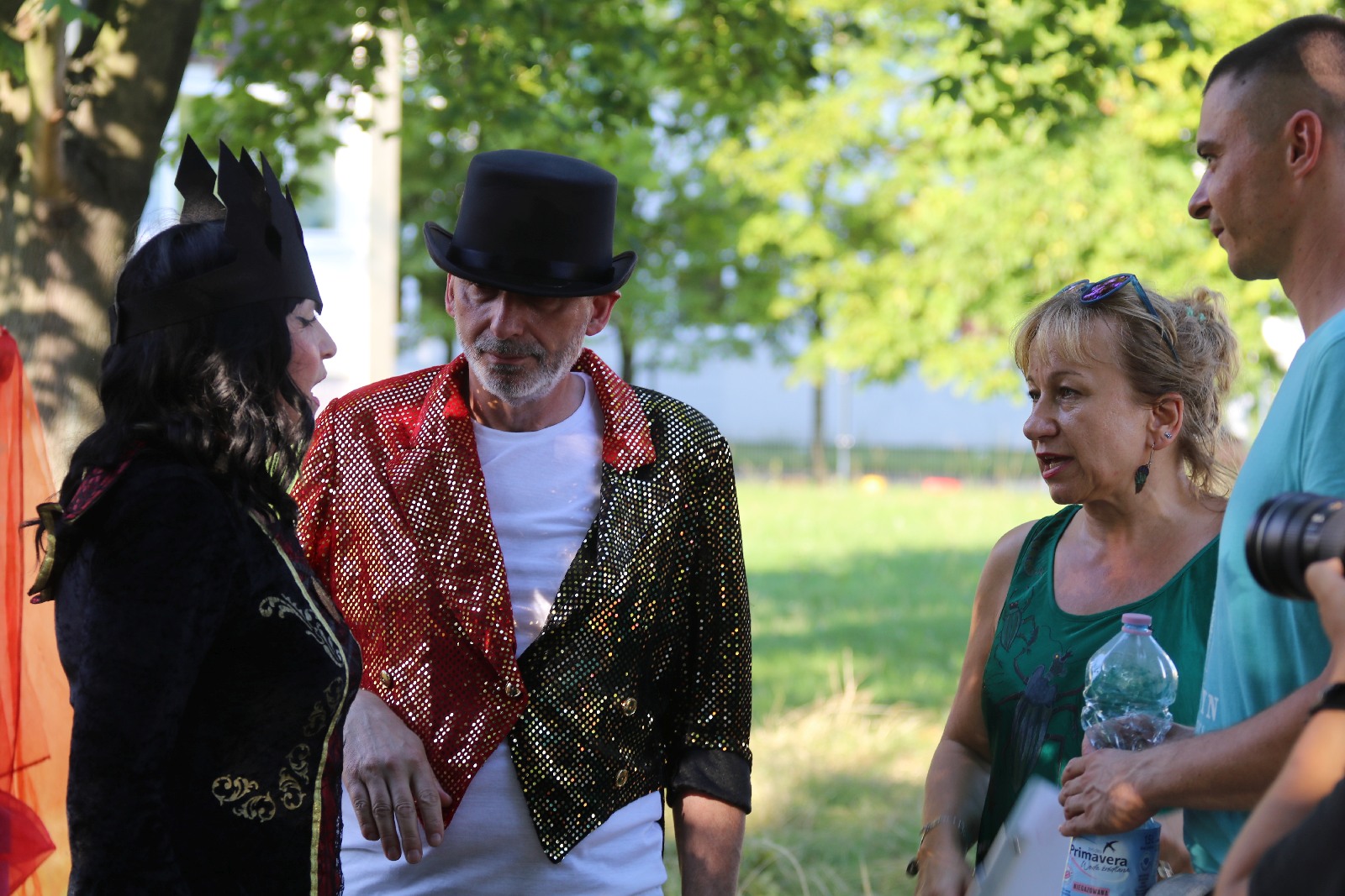 Teatralny Piknik Sąsiedzki na legnickich Piekarach    	