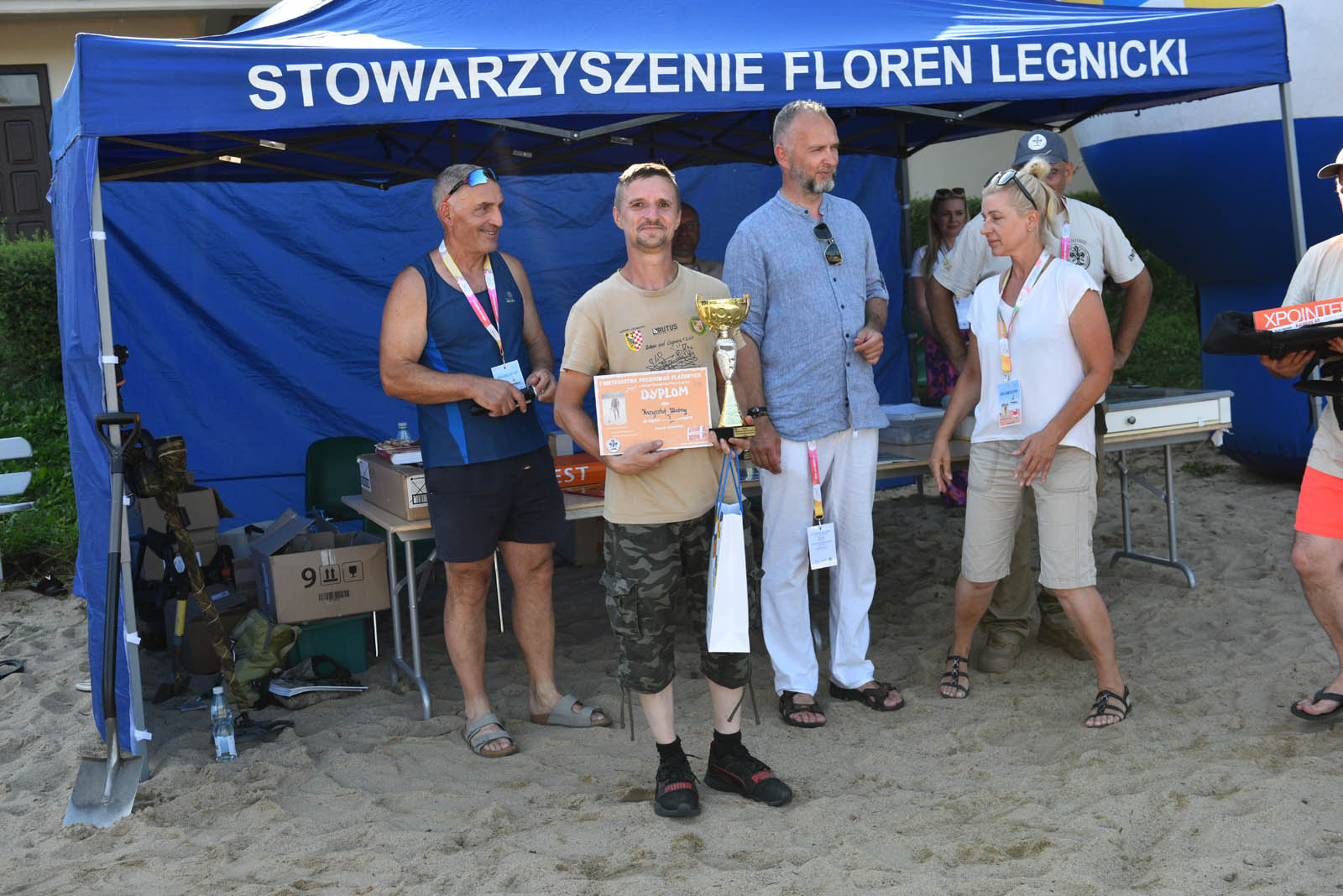 I Mistrzostwa Poszukiwań Plażowych na kąpielisku Kormoran