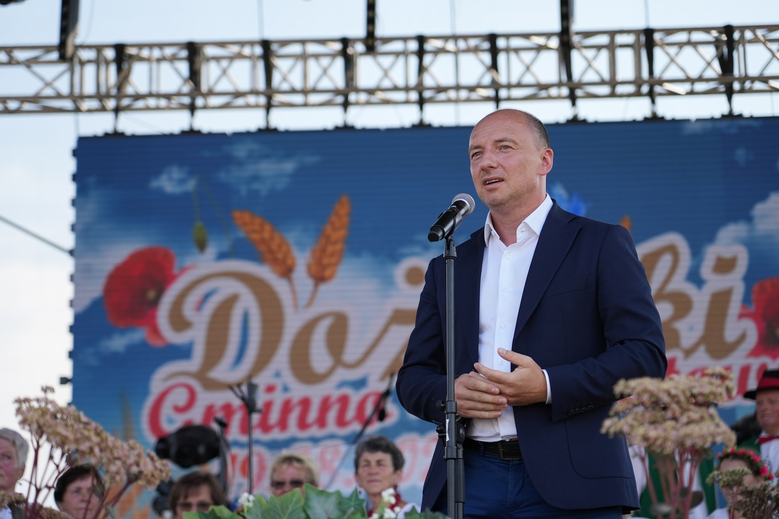 Tegoroczne dożynki gminno - powiatwe odbyły się w Rokitkach