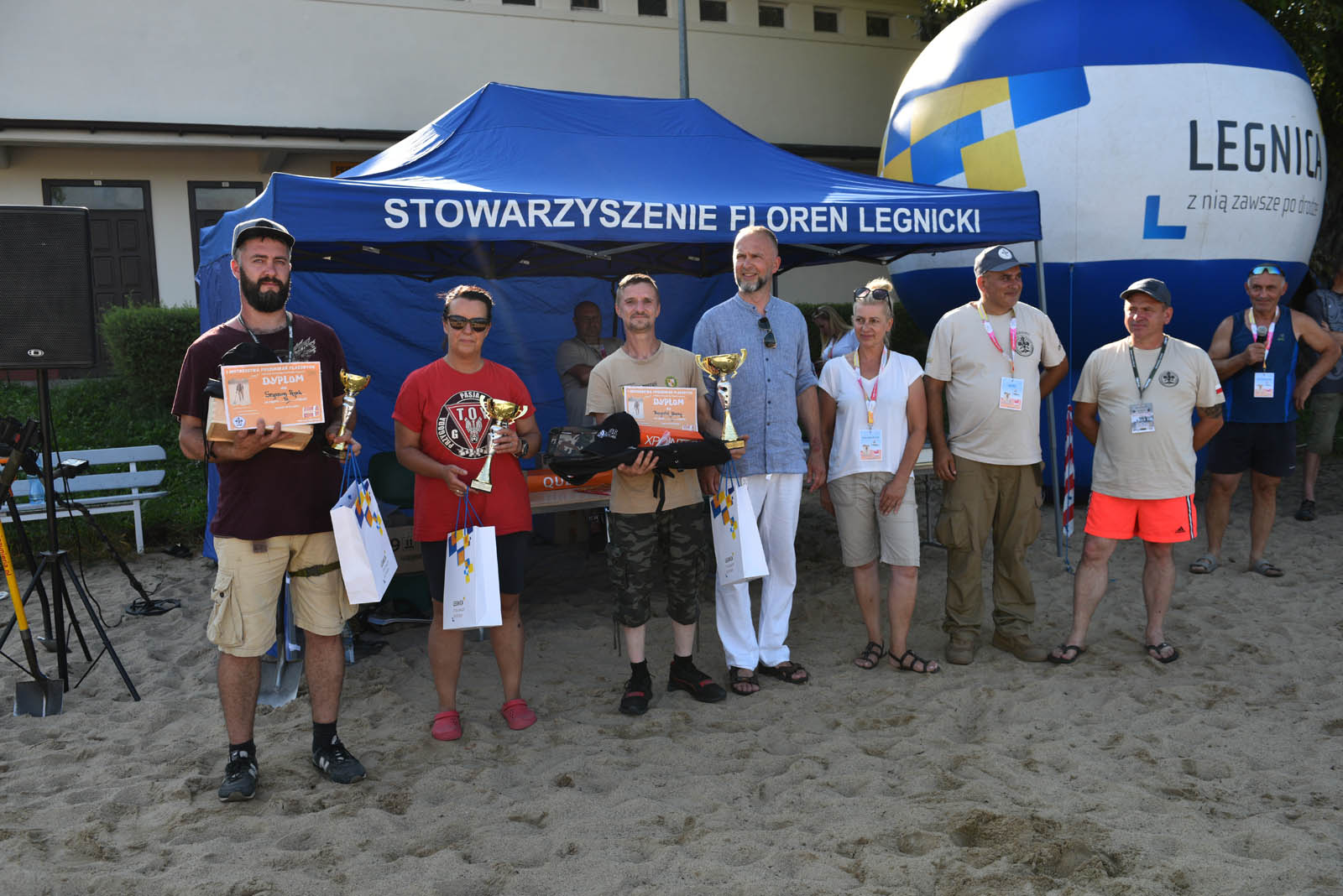 I Mistrzostwa Poszukiwań Plażowych na kąpielisku Kormoran