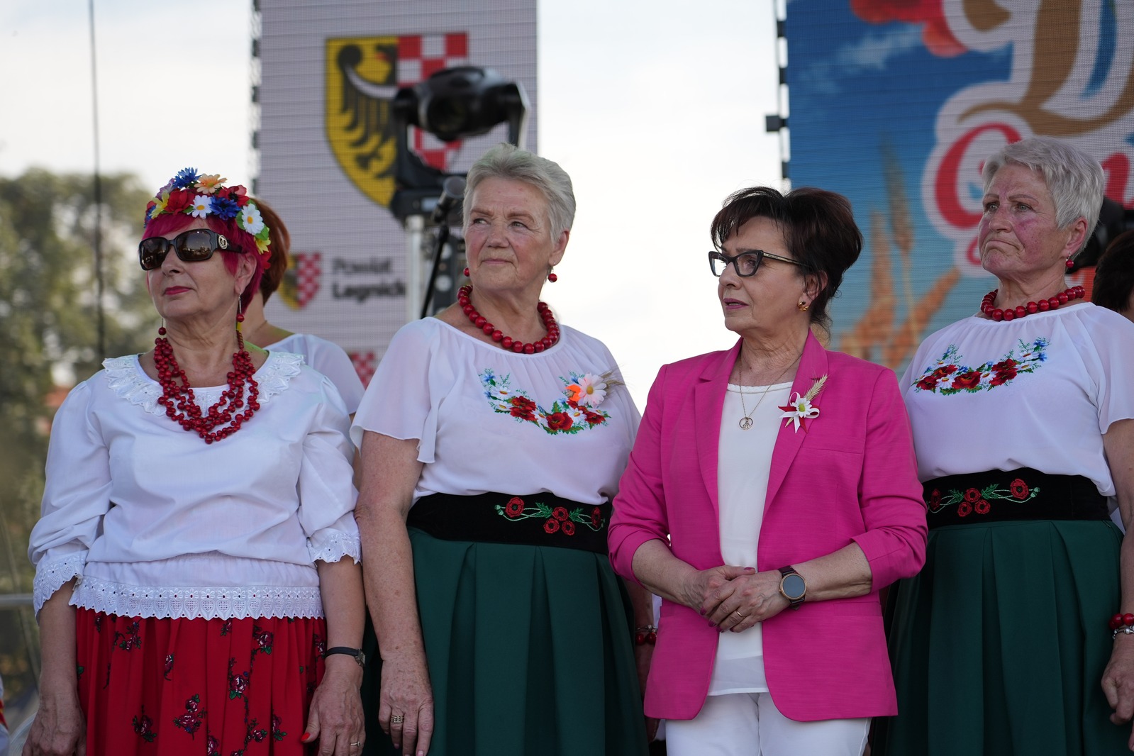 Tegoroczne dożynki gminno - powiatwe odbyły się w Rokitkach