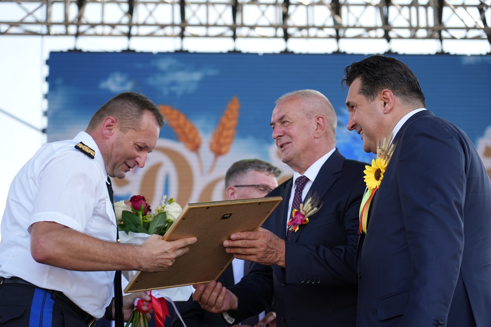 Tegoroczne dożynki gminno - powiatwe odbyły się w Rokitkach