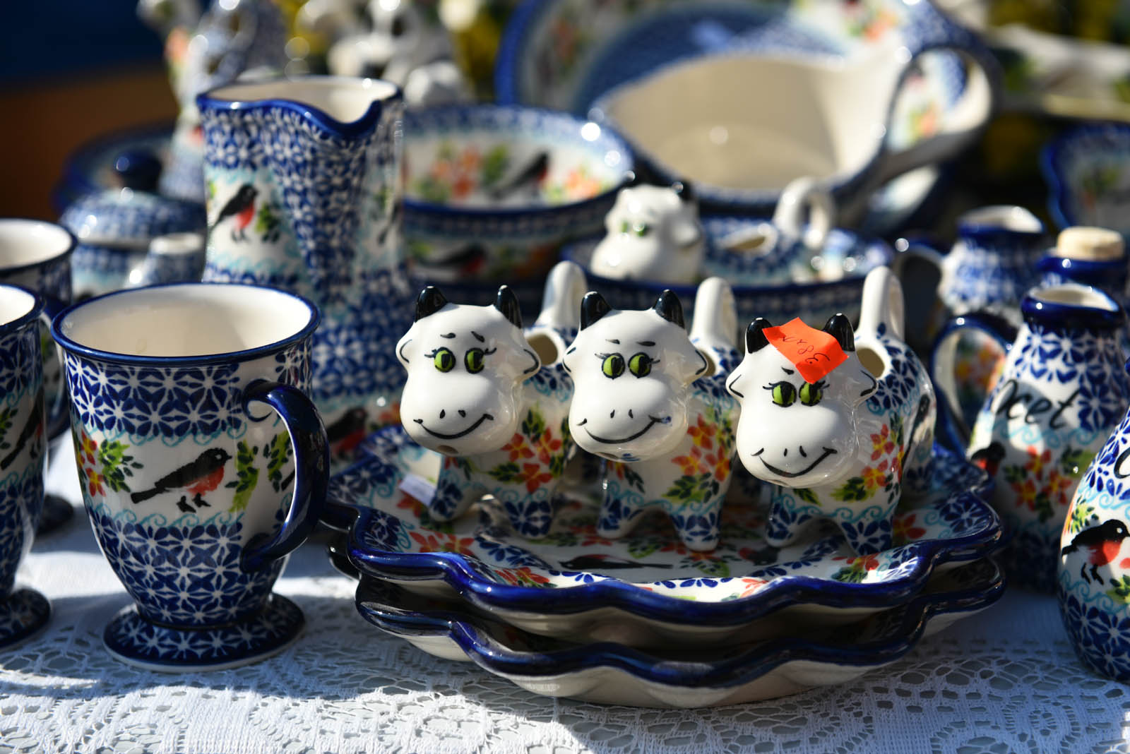 Porcelanowe cudeńka można znaleźć w Bolesławcu