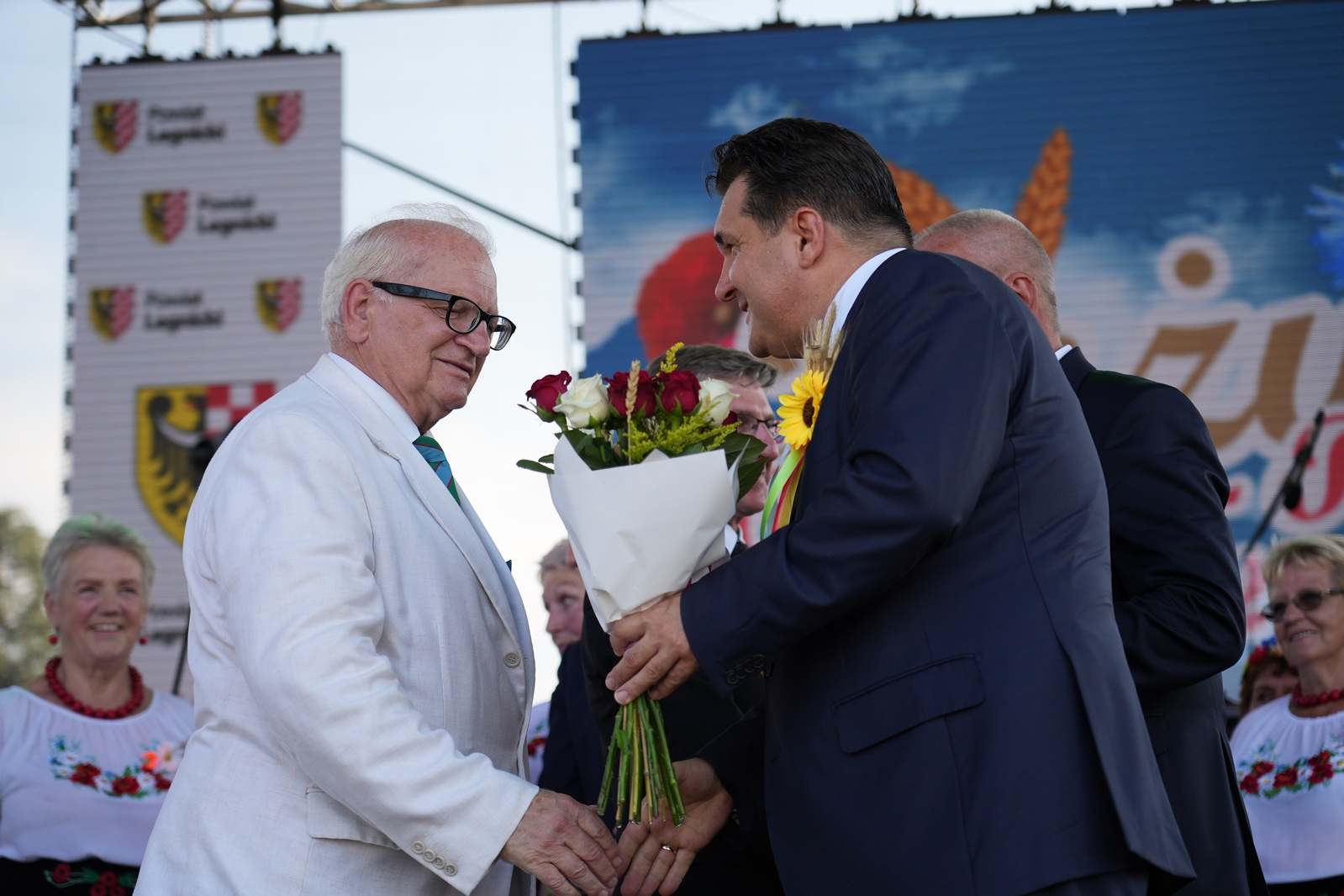 Tegoroczne dożynki gminno - powiatwe odbyły się w Rokitkach