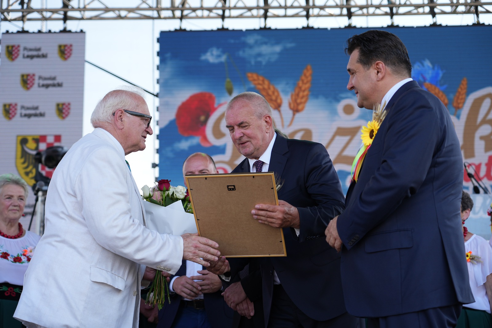 Tegoroczne dożynki gminno - powiatwe odbyły się w Rokitkach