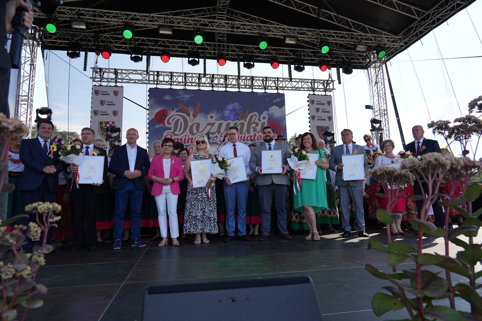 Tegoroczne dożynki gminno - powiatwe odbyły się w Rokitkach