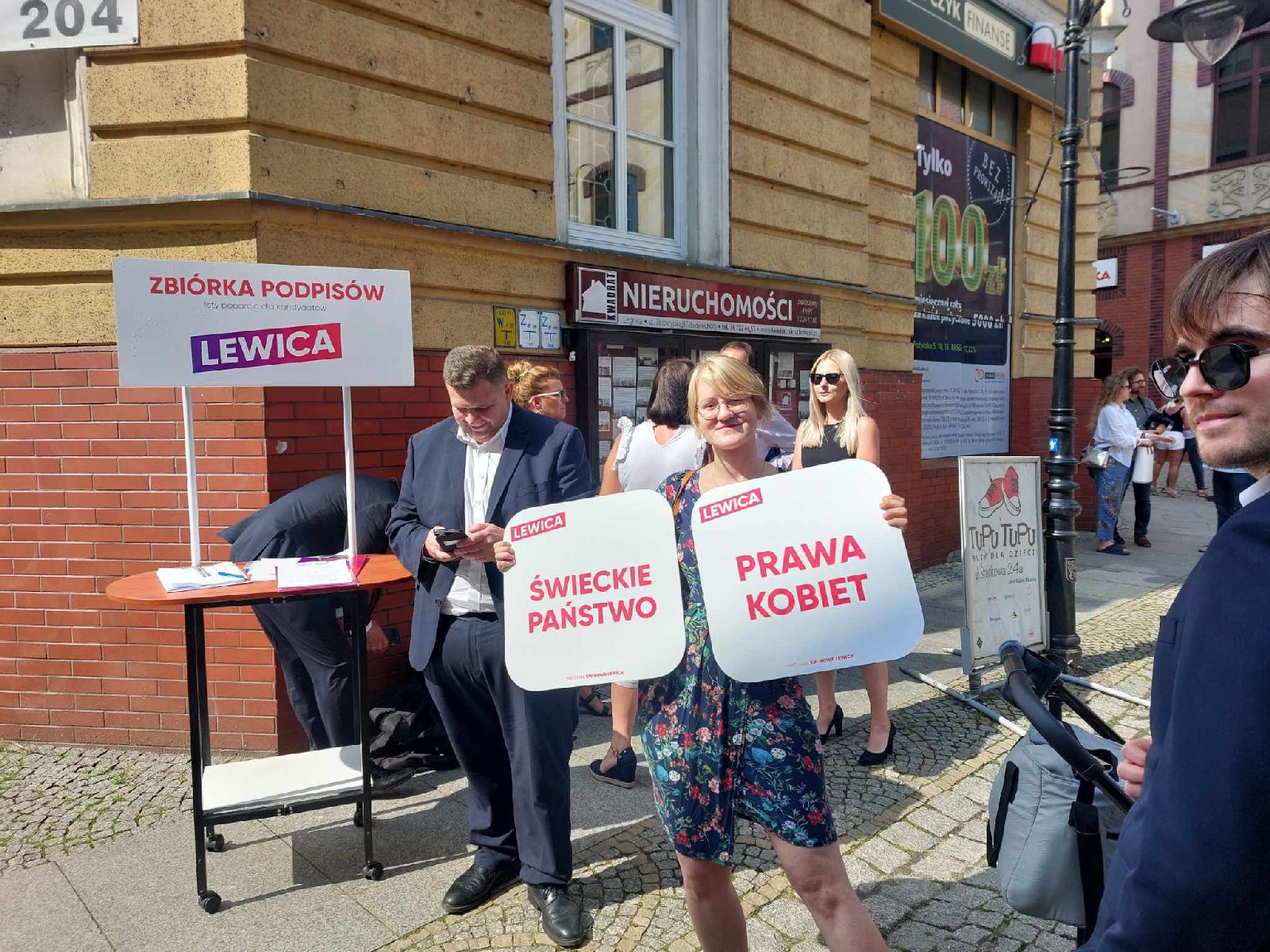 Czarzasty zaprezentował kandydatów Lewicy do parlmentu