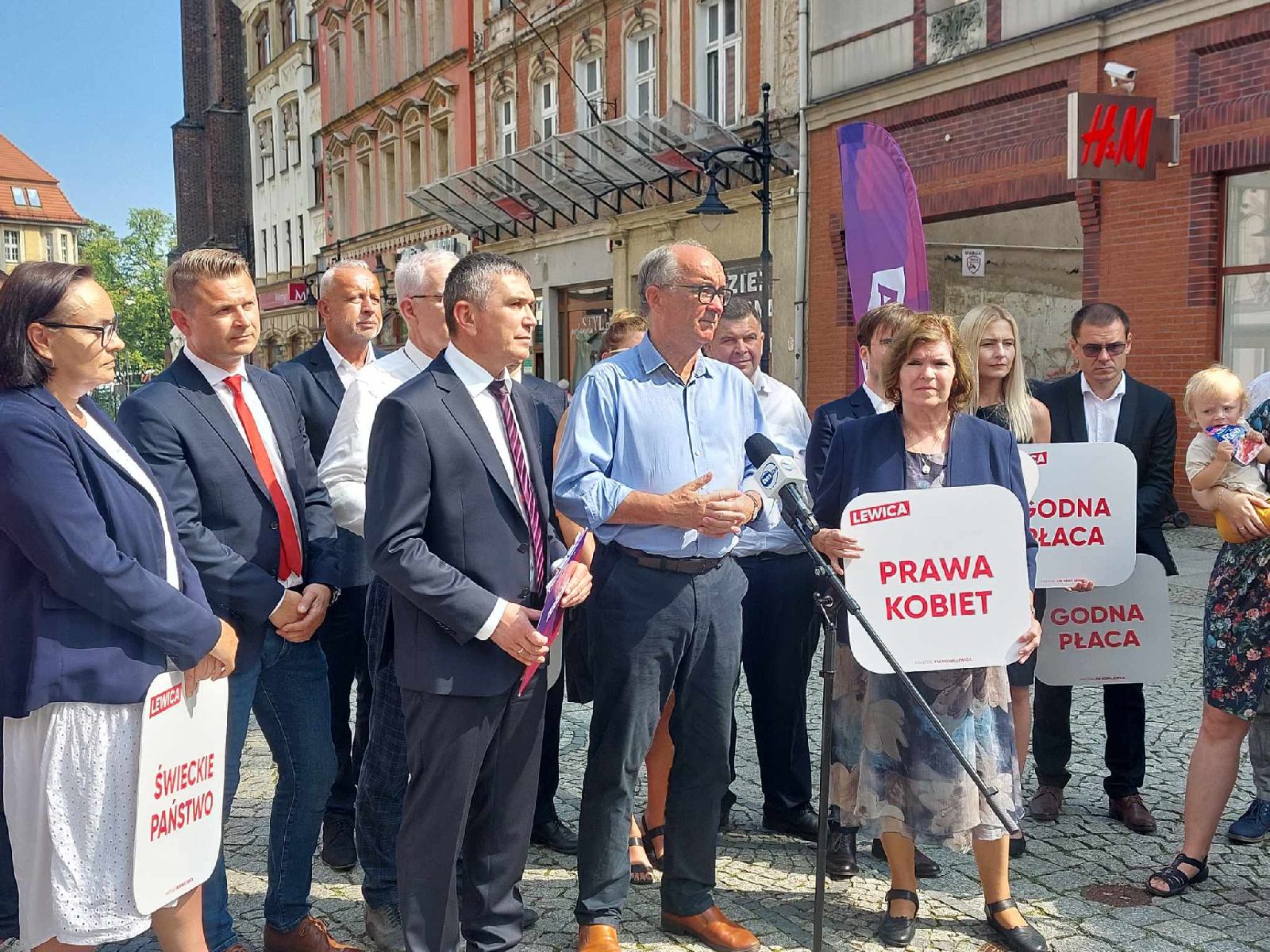 Czarzasty zaprezentował kandydatów Lewicy do parlmentu