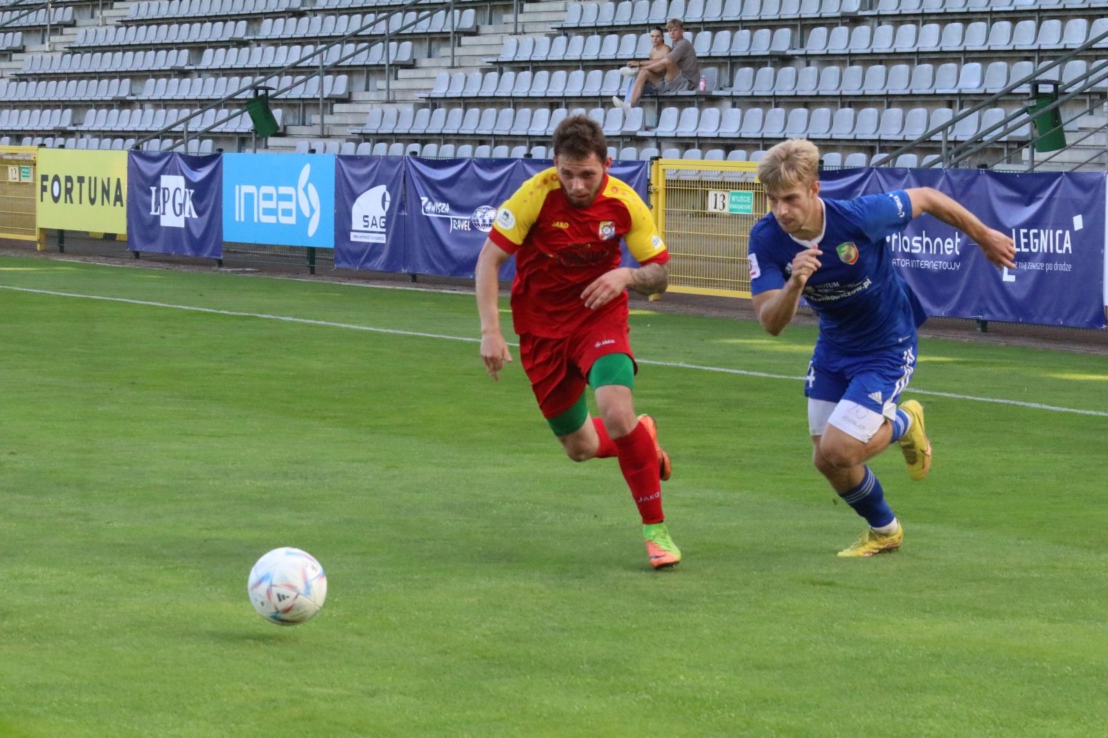 Lechia Dzierżoniów bez szans w starciu z rezerwami Miedzi
