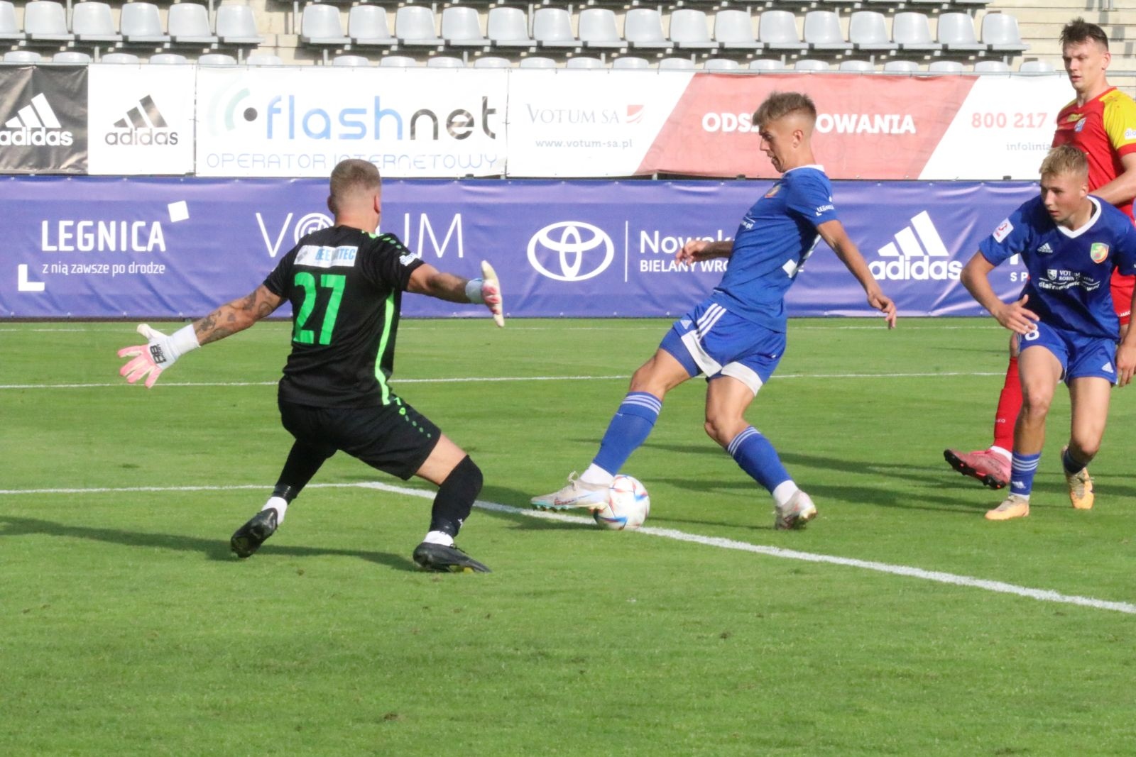 Lechia Dzierżoniów bez szans w starciu z rezerwami Miedzi