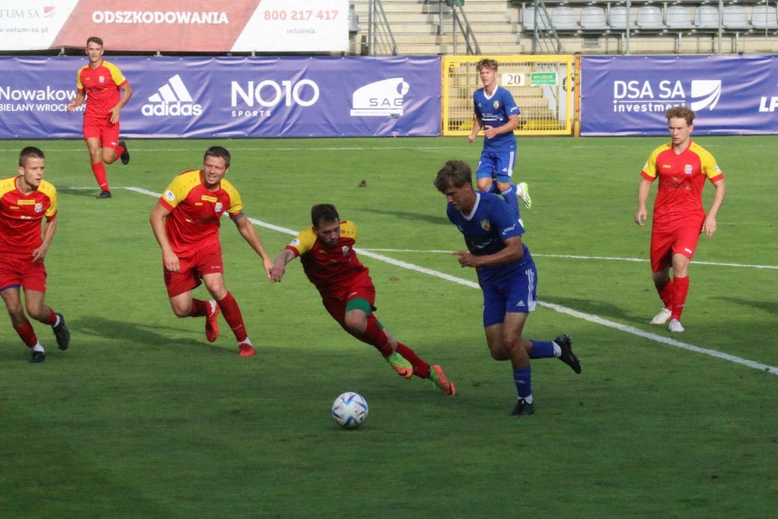 Lechia Dzierżoniów bez szans w starciu z rezerwami Miedzi