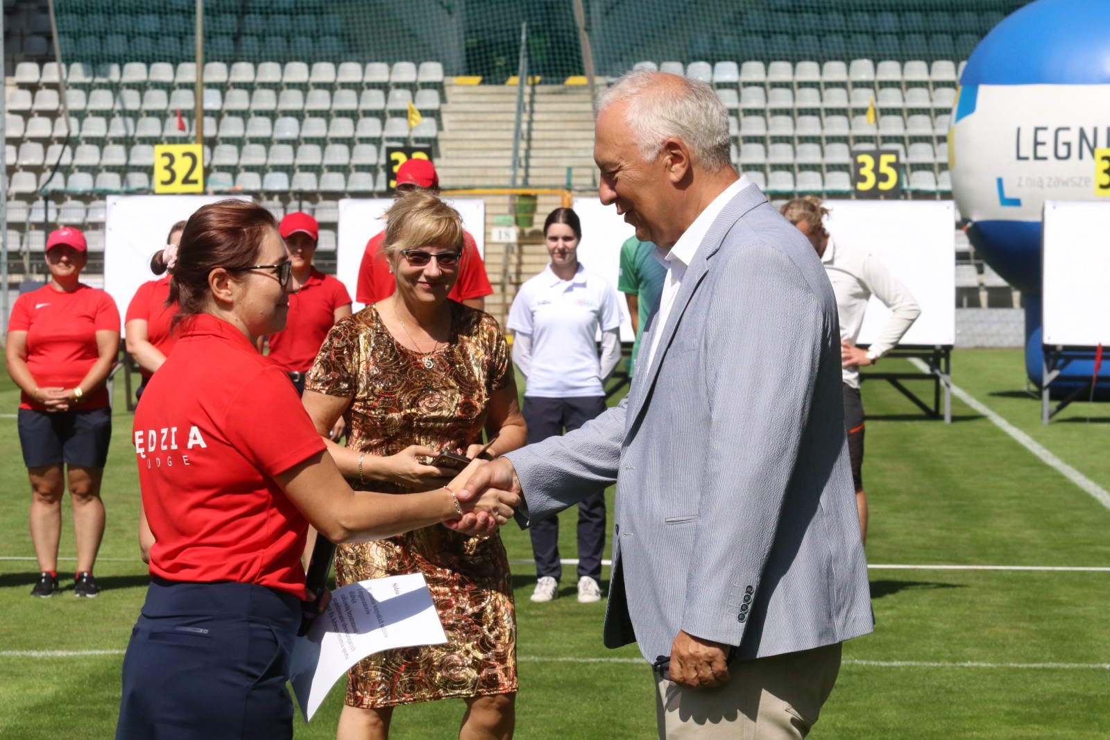 Mistrzostwa Polski Seniorów w łucznictwie - ceremonia otwarcia