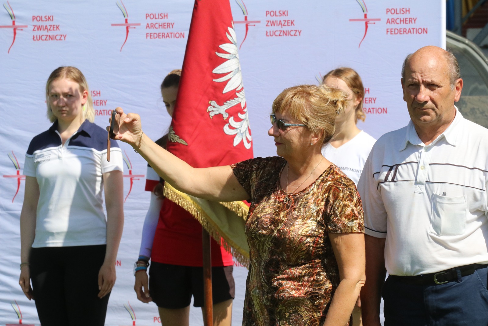 Mistrzostwa Polski Seniorów w łucznictwie - ceremonia otwarcia