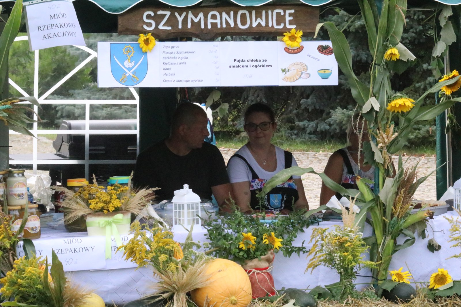 Dożynki gminne w Warmątowicach Sienkiewiczowskich