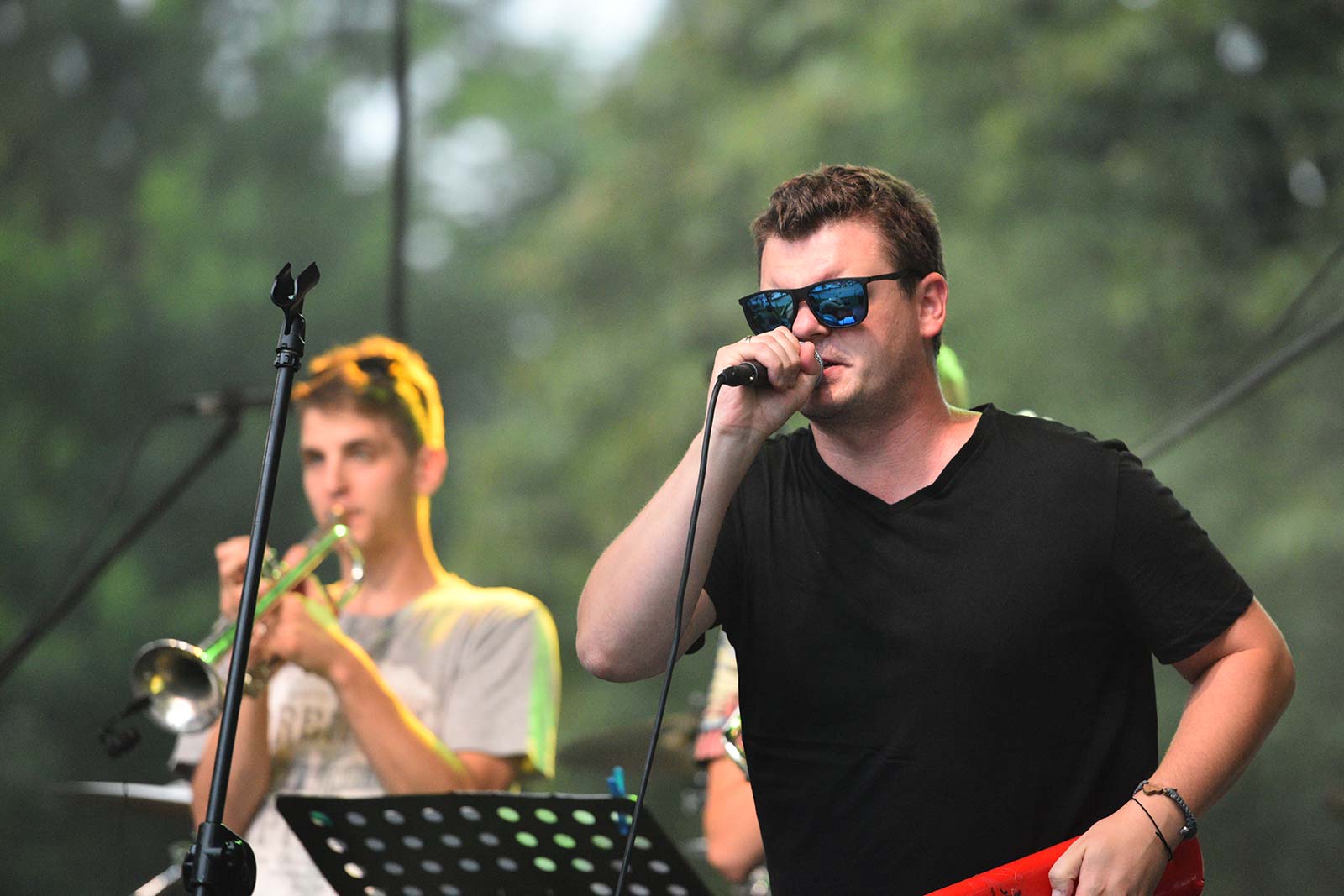 Rastafajrant dał czadu i zagrzal do tańca nad Jeziorem Kunickim