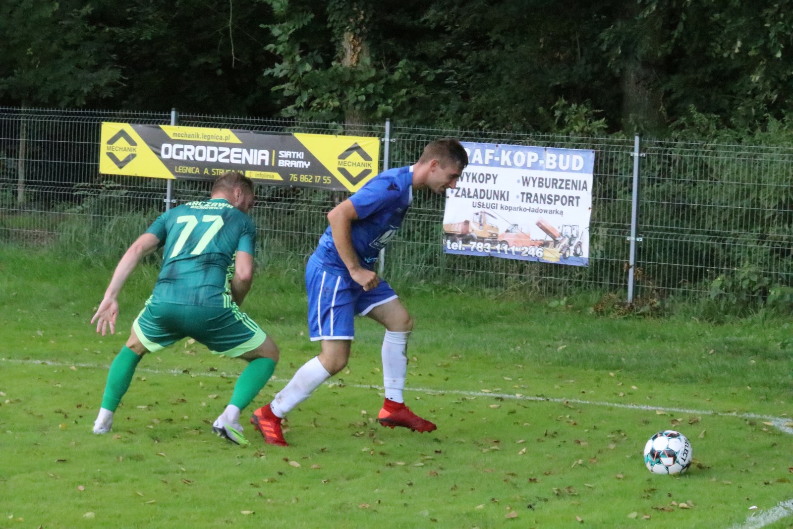 Miniderby w Bieniowicach. Błękitni pokonali Kaczawę